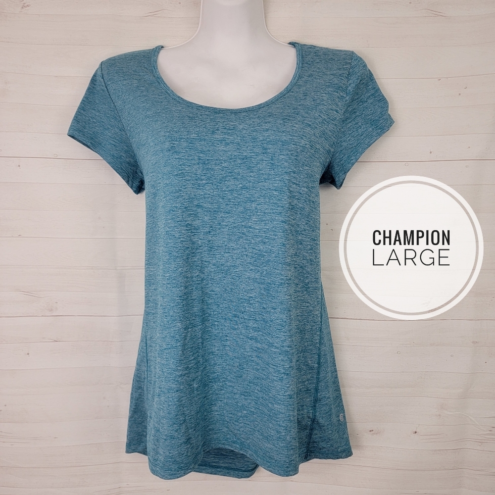 Large Champion Open Back Tshirt Top